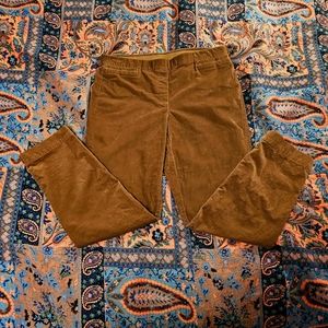 J Jill Corduroy Pants Brown Size 12